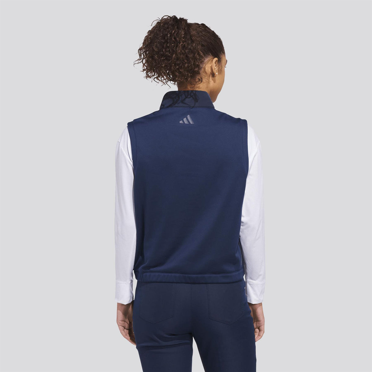 Beyond The Course Climawarom Half Zip Loose Vest Collegiate Navy