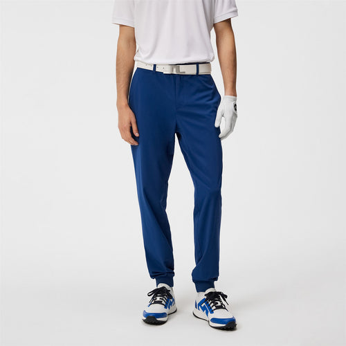 Cuff Double Weave Joggers Trousers Estate Blue