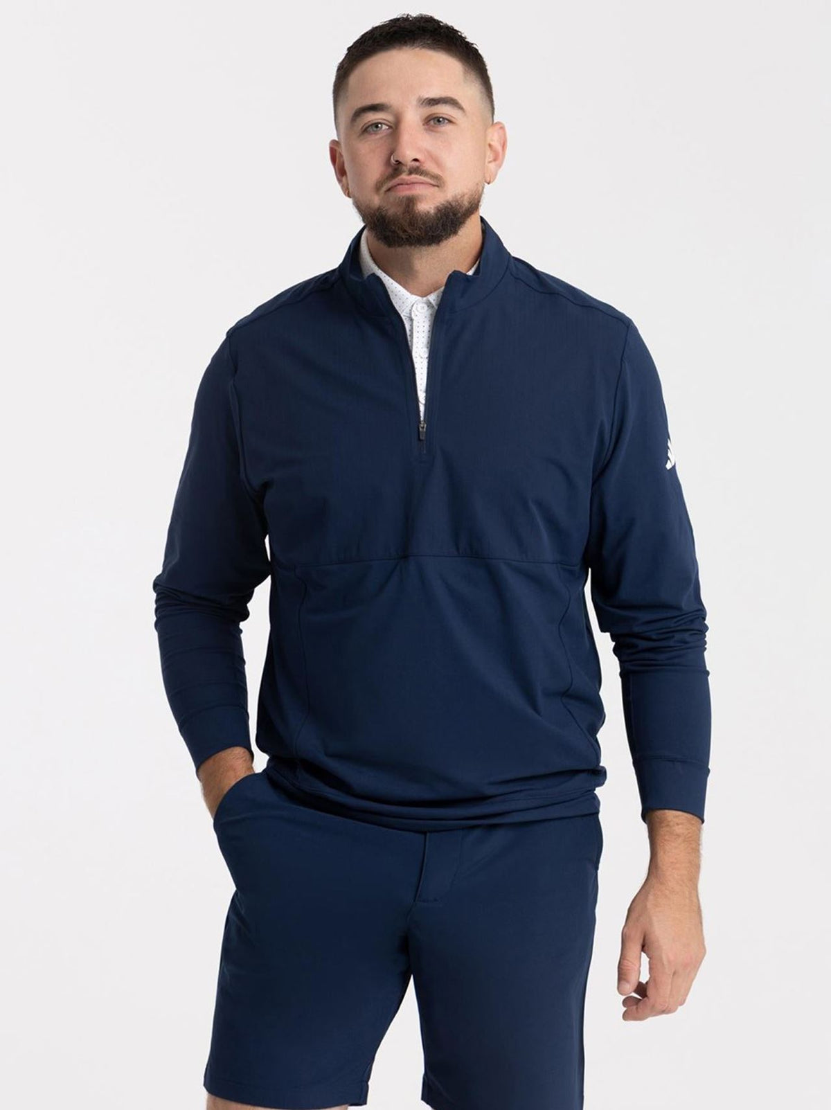 Ultimate365 Tour Quarter Zip Layer Collegiate Navy
