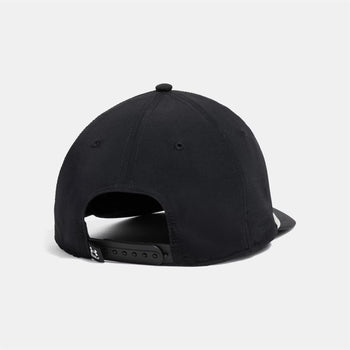 Drive 5-Panel Snapback Hat Black/White Quartz