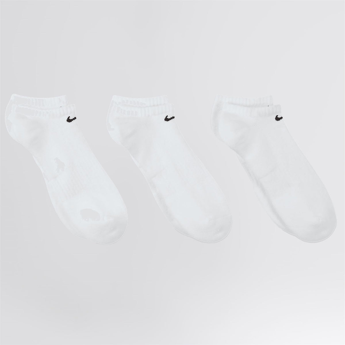 Everyday Cushioned Ankle Socks White/Black