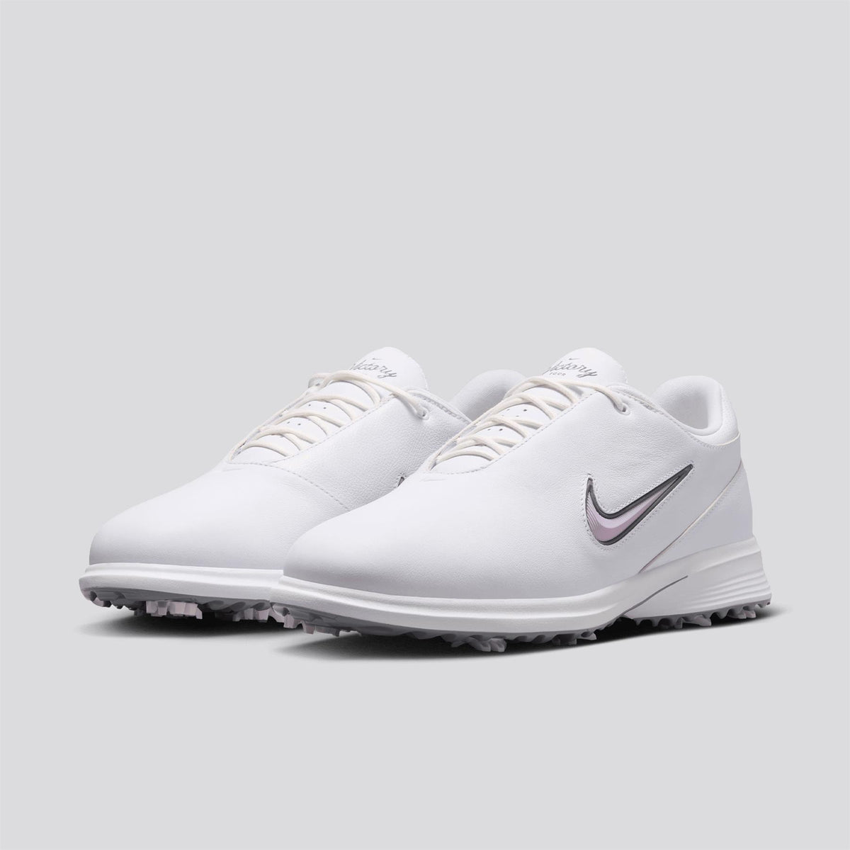 Victory Tour 4 Spiked Golf Shoes Light Orewood Brown/Black/White