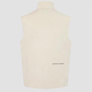 Insulated Course Gilet Ivory