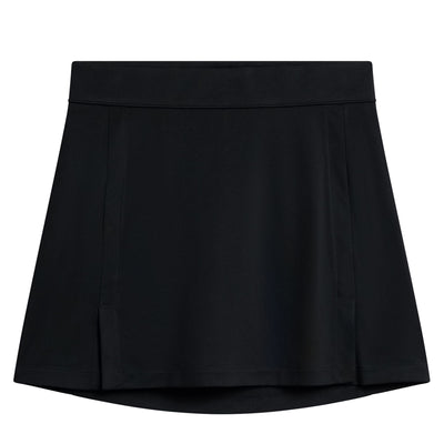 Womens Amelie TX Jersey Mid Skirt Black - SS24
