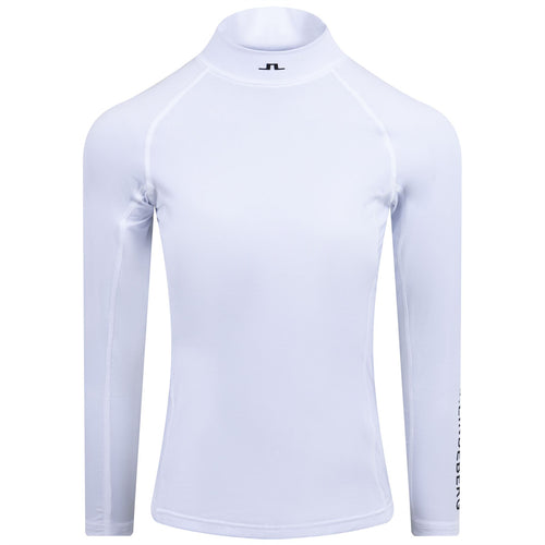 Womens Asa Soft Compression Top White - 2025