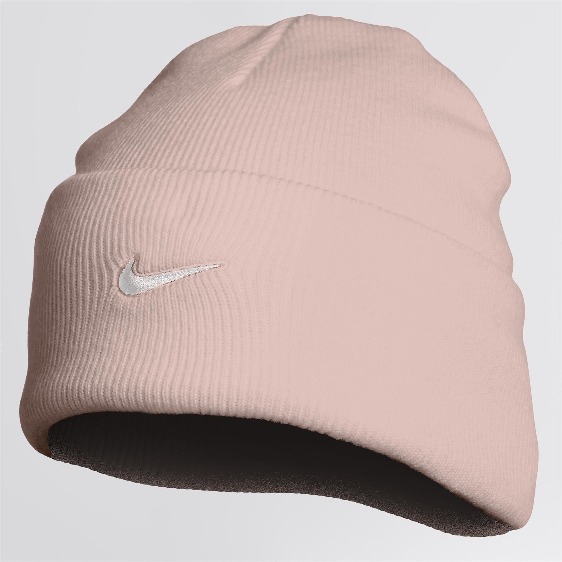 Peak Swoosh Beanie Silt Red/White