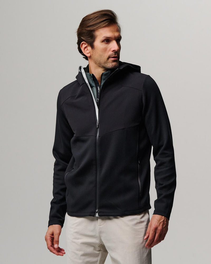Spinks Full Zip Hybrid Jacket Black