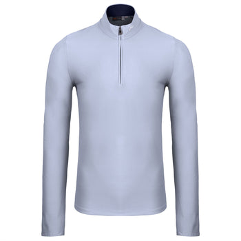 Shift Half Zip Mid Layer Powder Blue