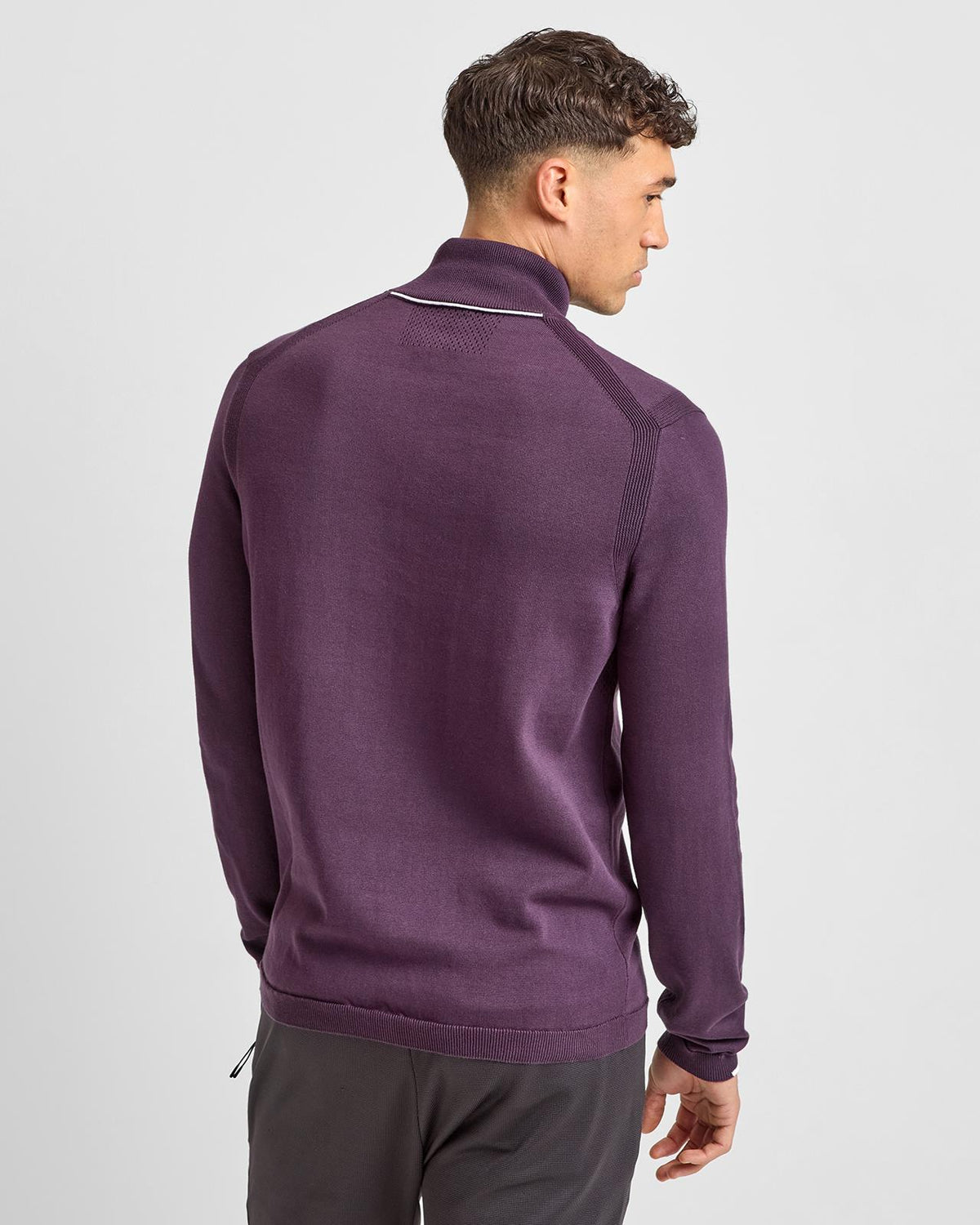 Ever-X Quarter Zip Medium Purple