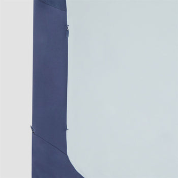 Quarter Zip Tech Mid Layer Sky Grey