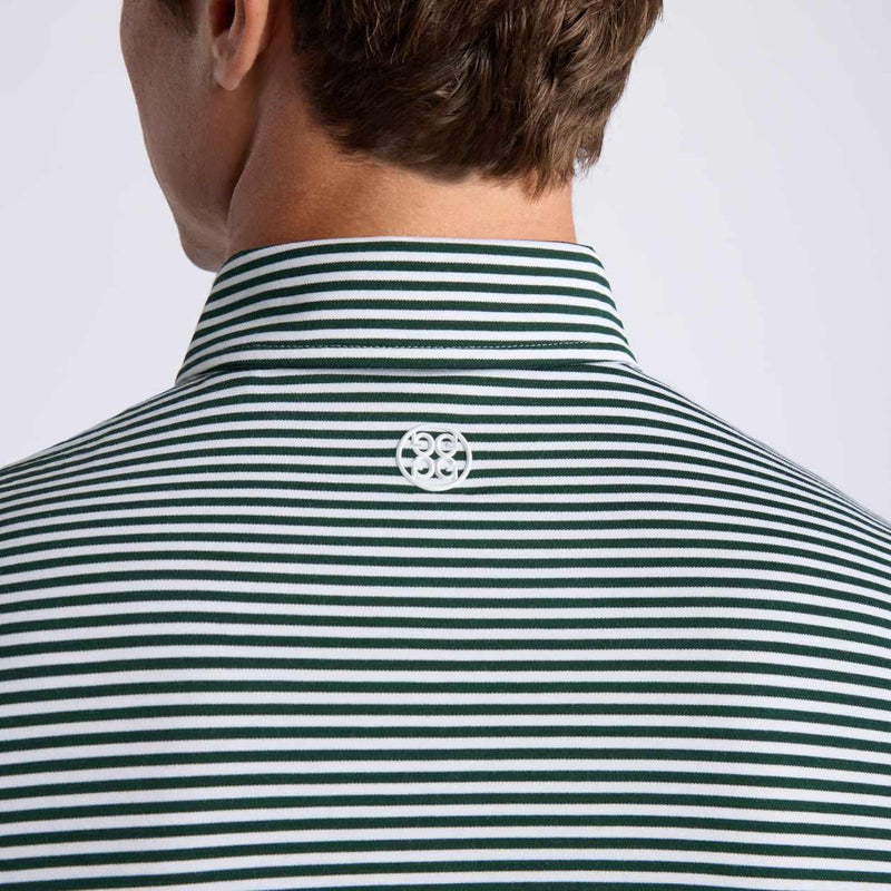 All Play Stripe Stretch Knit Polo Pine