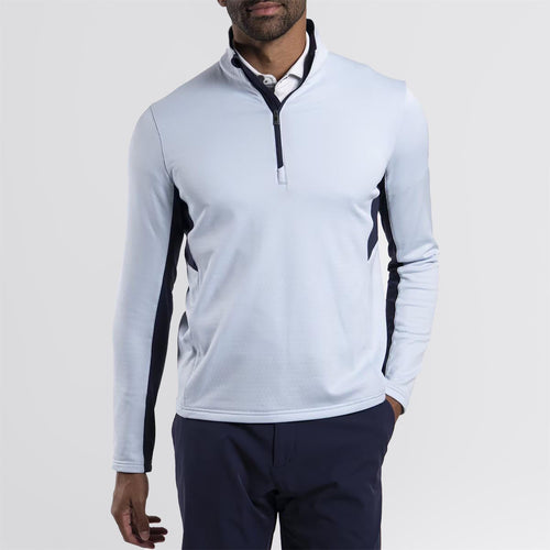 Hydraulic Half Zip Mid Layer Powder Blue/Atlanta Blue