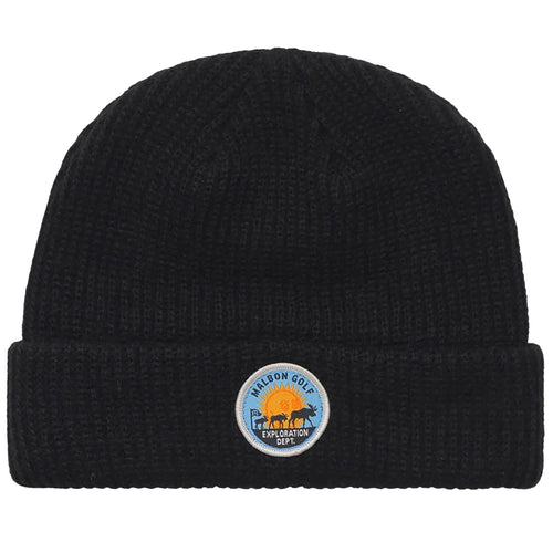 Exploration Dept. Beanie Black - AW24