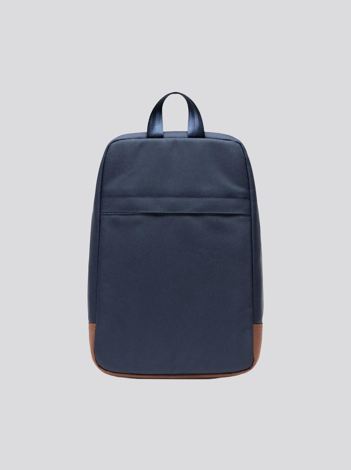 Heritage Shoe Bag Navy/Saddle Brown