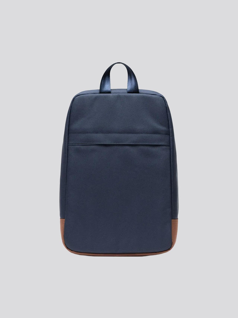 Heritage Shoe Bag Navy/Saddle Brown