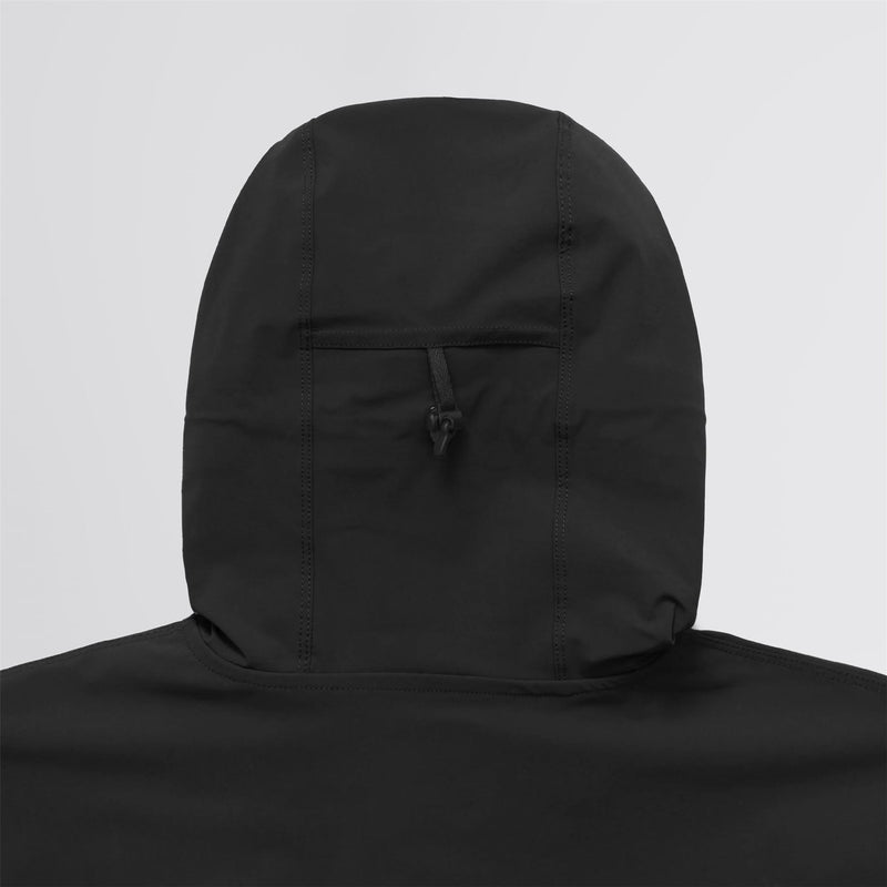 Performance Full Zip Shell Jacket Black