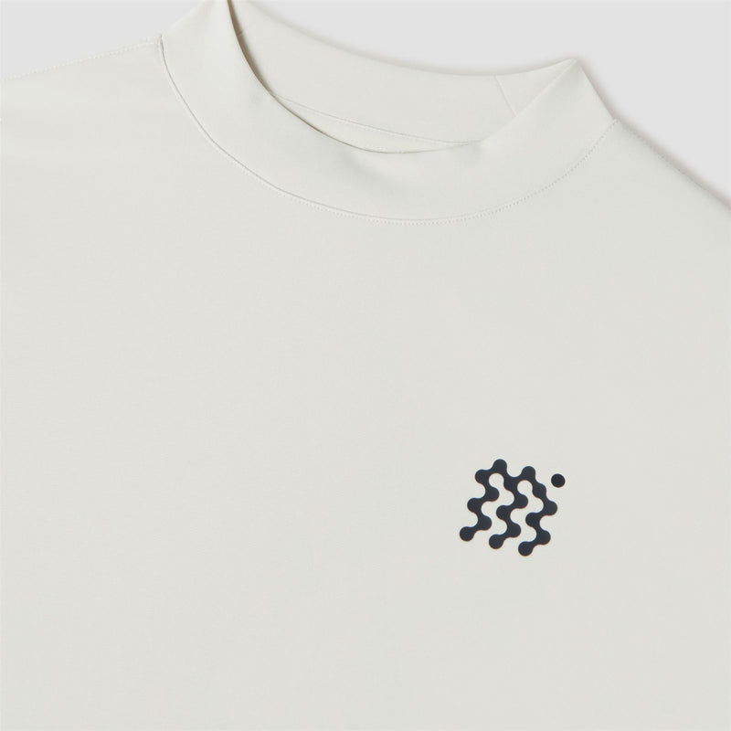 Course Mock Neck Polo Dune