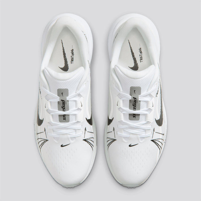 Nike Pegasus 1 Spiked Blueprint Spiked Golf Shoes - wet rubber heel traction detail