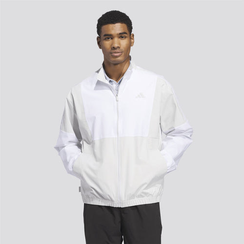 Beyond The Course Twistweave Windbreaker Orbit Grey/White
