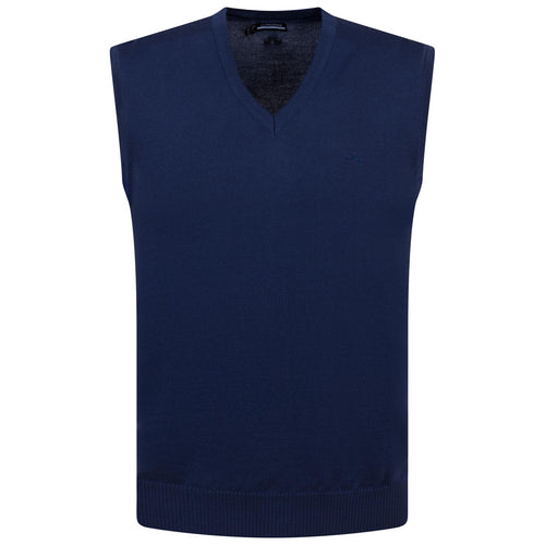 Liam Knitted Gilet Estate Blue - AW23