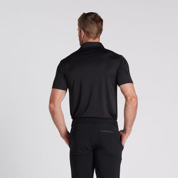 Pure Colourblock Polo White/Black
