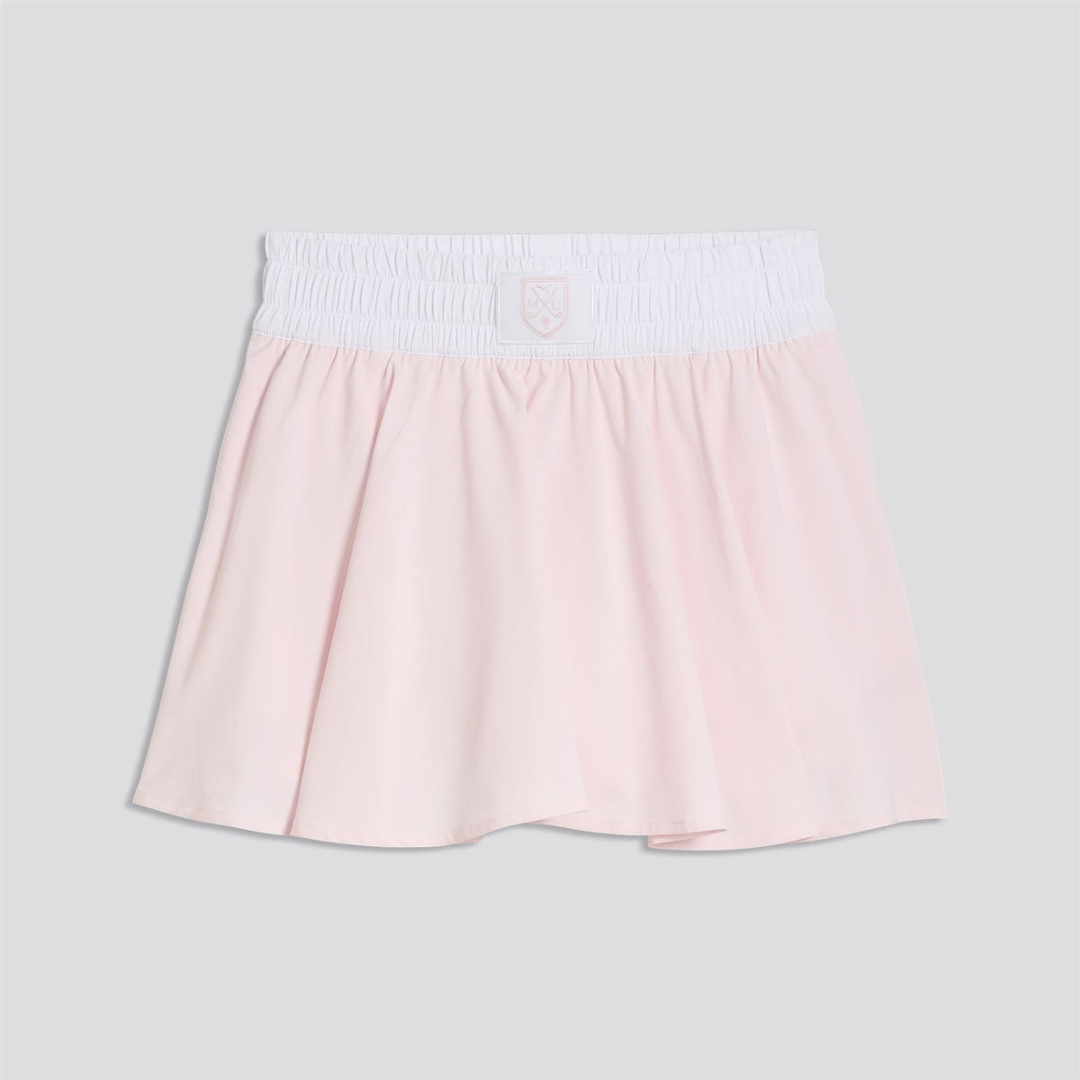 x MUMU Woven Golf Skirt Rose Blossom
