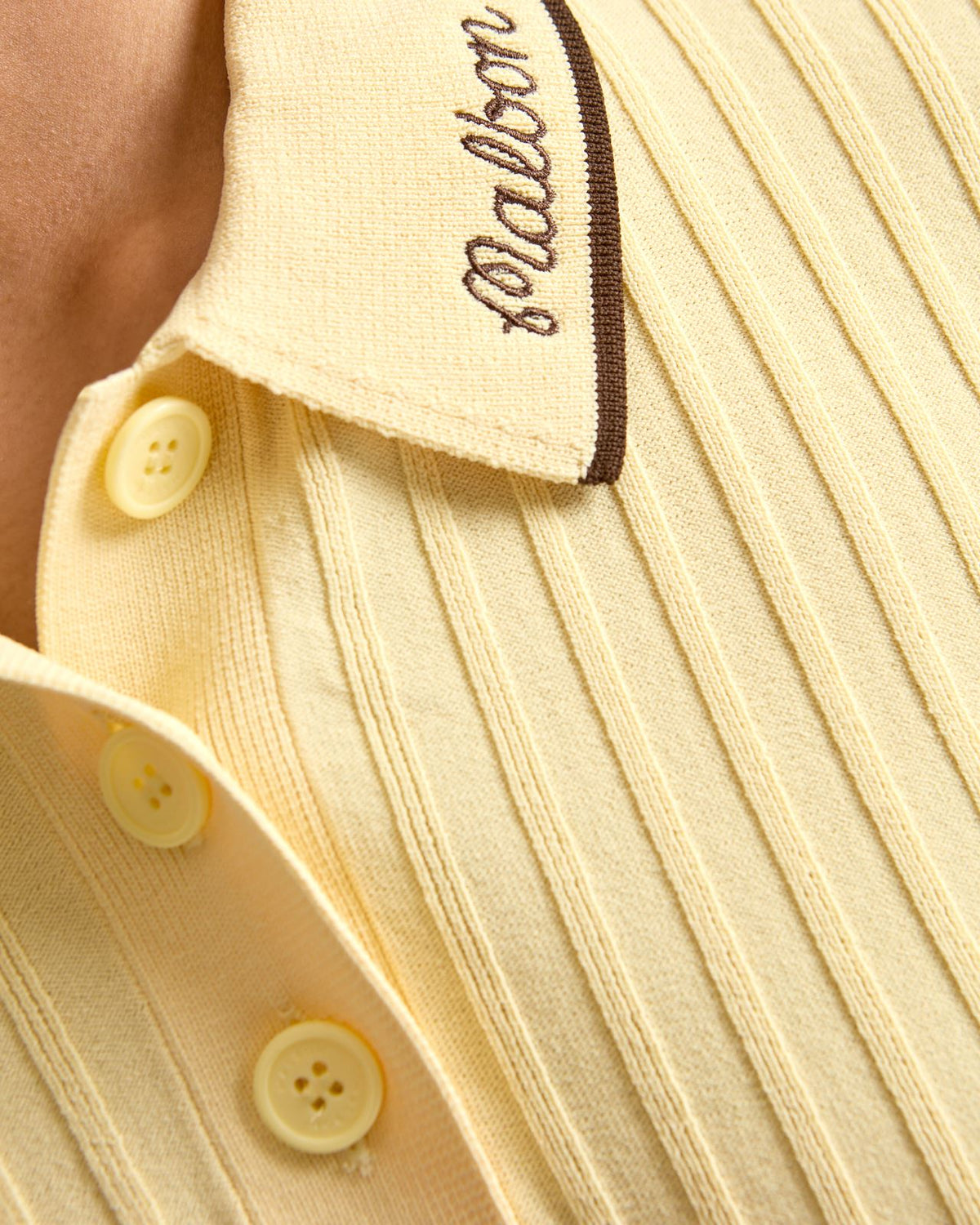 Selma LS Polo Light Yellow