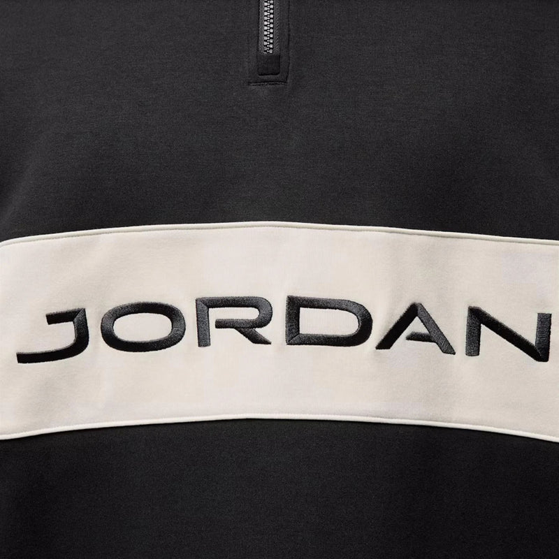 Jordan Dri-FIT Golf Half Zip Mid Layer Black/Sail/Dark Shadow