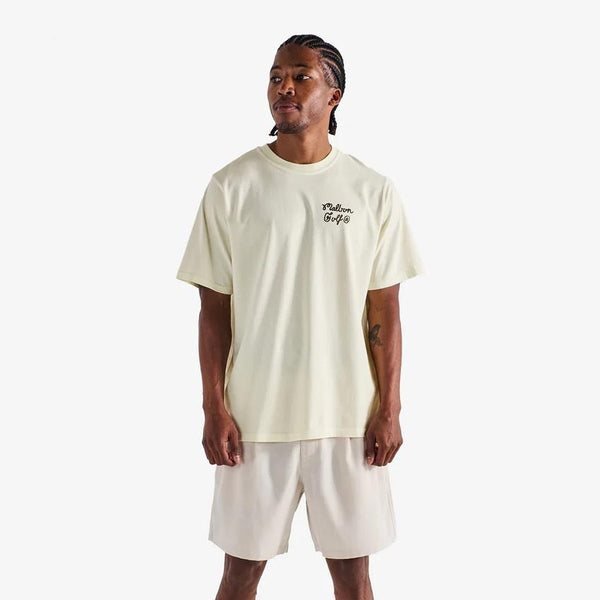 Malbon Golf SPORTIVA Tシャツ 半袖 Cream Rose 送料込み MALBON GOLF SPORTIVA TEE – VIBECADDY