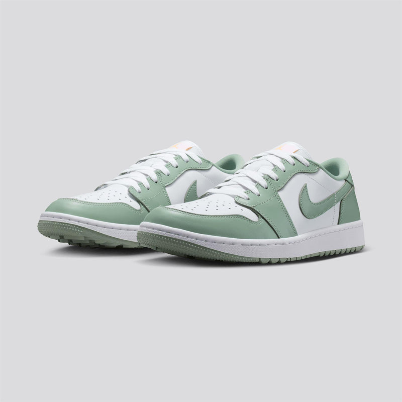 Air Jordan 1 Low Spikeless Golf Shoes Steam/Steam White/Tangerine Tint