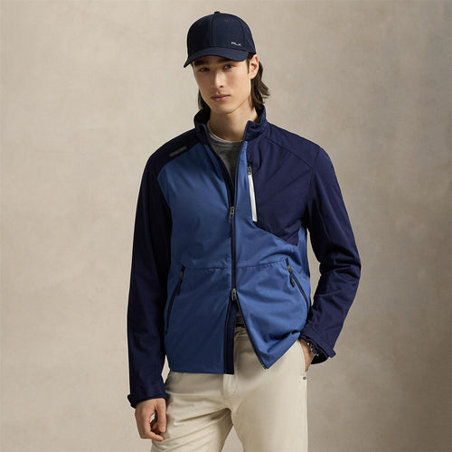 RLX Full Zip Woven Windbreaker Jacket Old Royal/Refined Navy