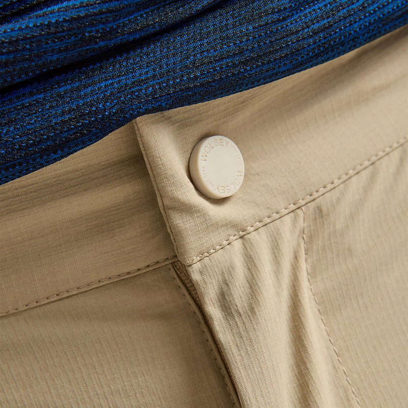Stretch Golf Trousers Beige