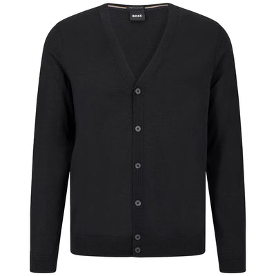 Mardon-L Sweat-shirt Slim Fit en laine tricotée Noir - W23