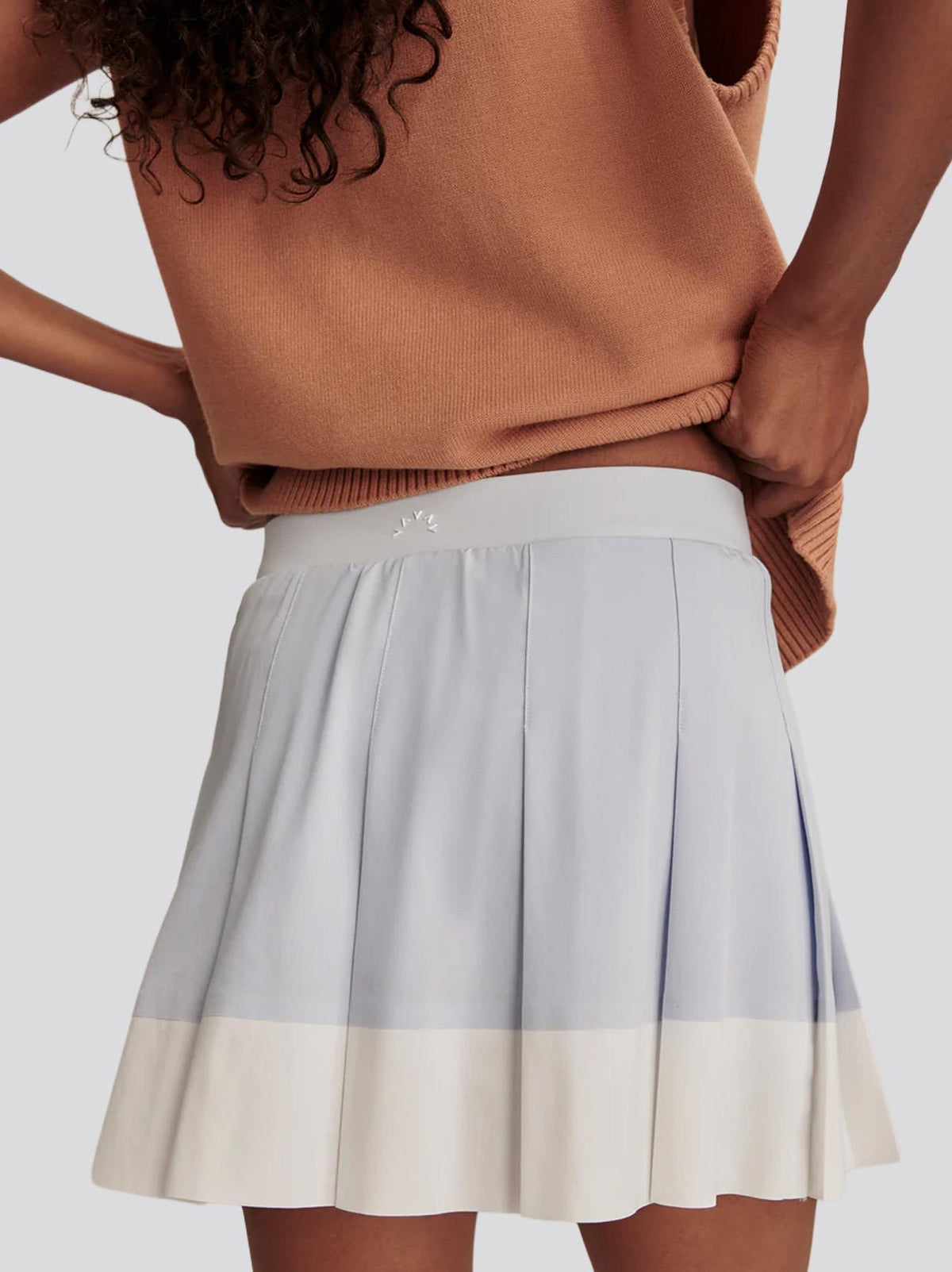 Chase Mid Rise 14.5 Inch Skort Xenon Blue