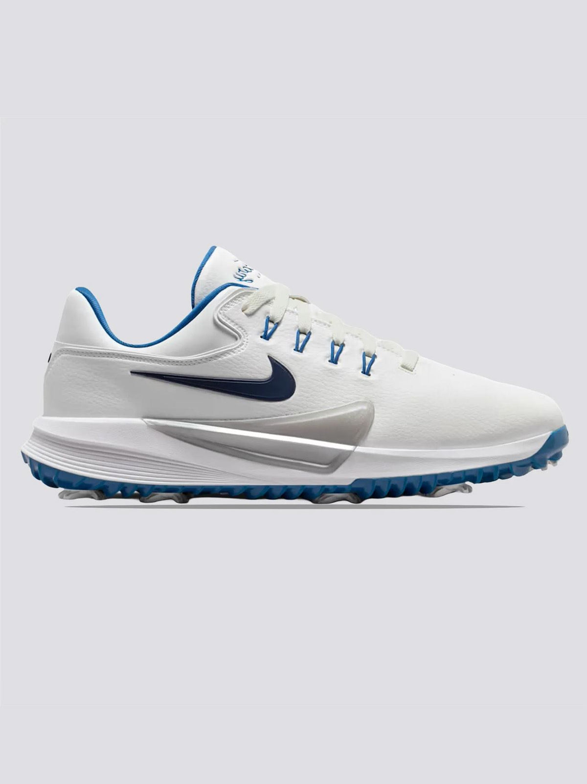 Victory Pro 4 Spiked Golf Shoes Summit White/Obsidian/Court Blue