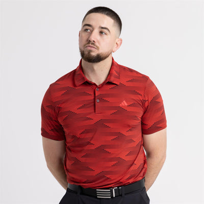 Ultimate365 Speed Stripe Polo Aurora Ruby