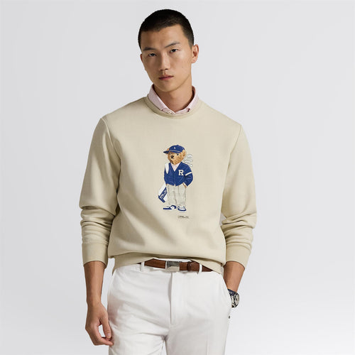 RLX Polo Bear Performance Sweatshirt Basic Sand