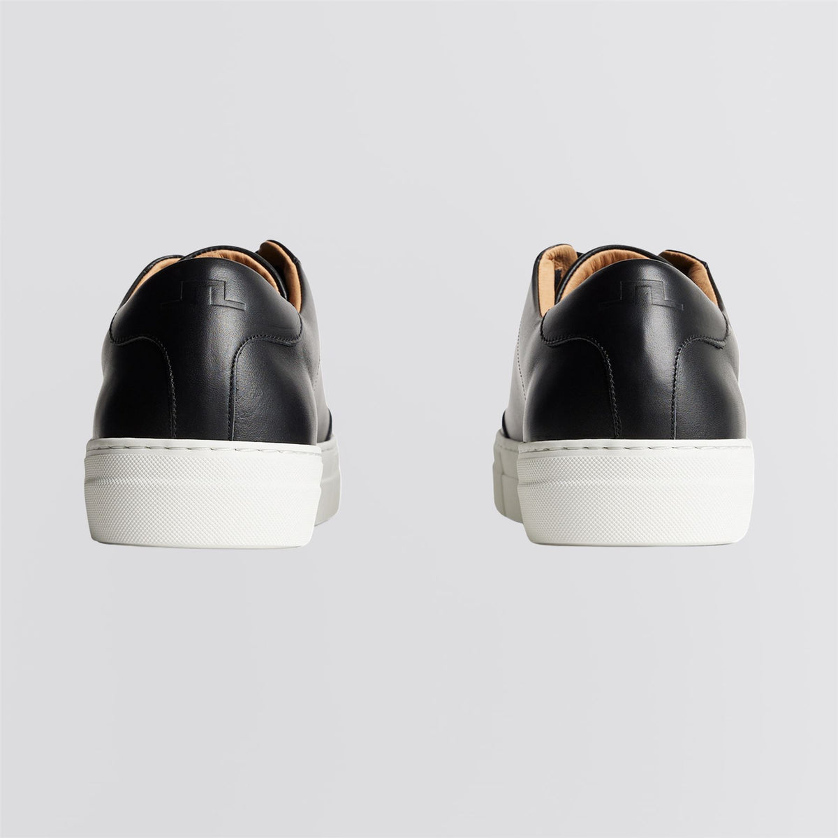 Art Signature Leather Sneakers Black