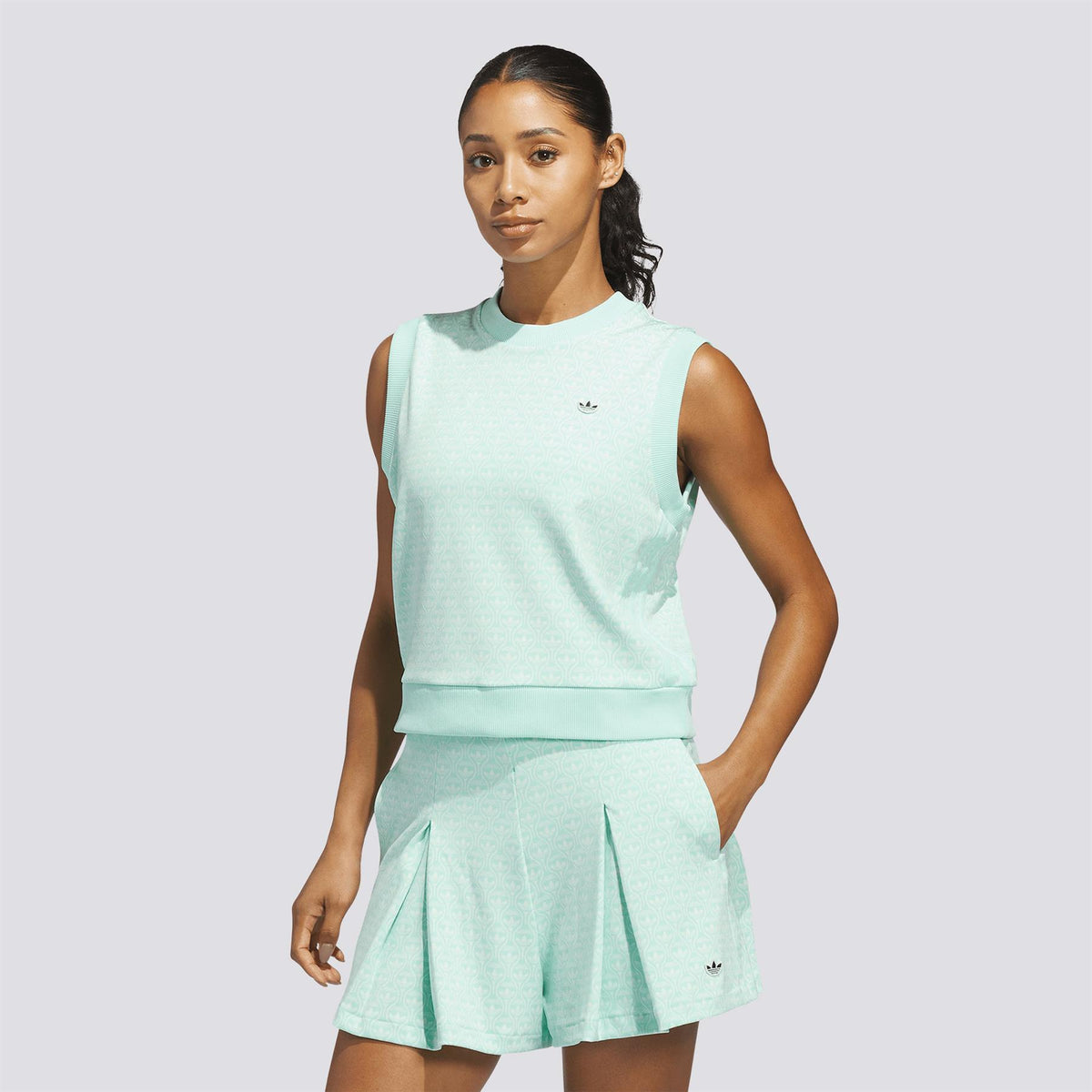 Originals All Over Vest Clear Mint