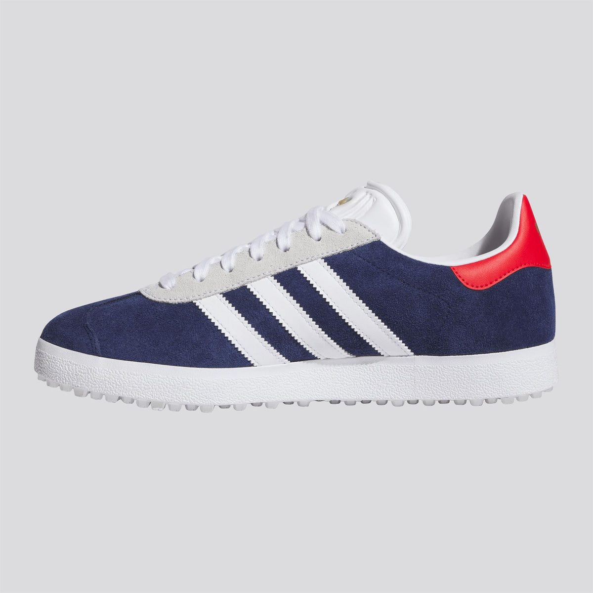 adidas Originals Gazelle Spikeless Golf Shoes Dark Blue/Footwear White/Pure Ruby