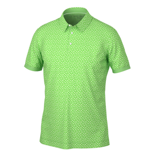 Manuel VENTIL8+ Polo Fresh Green/White - SS25