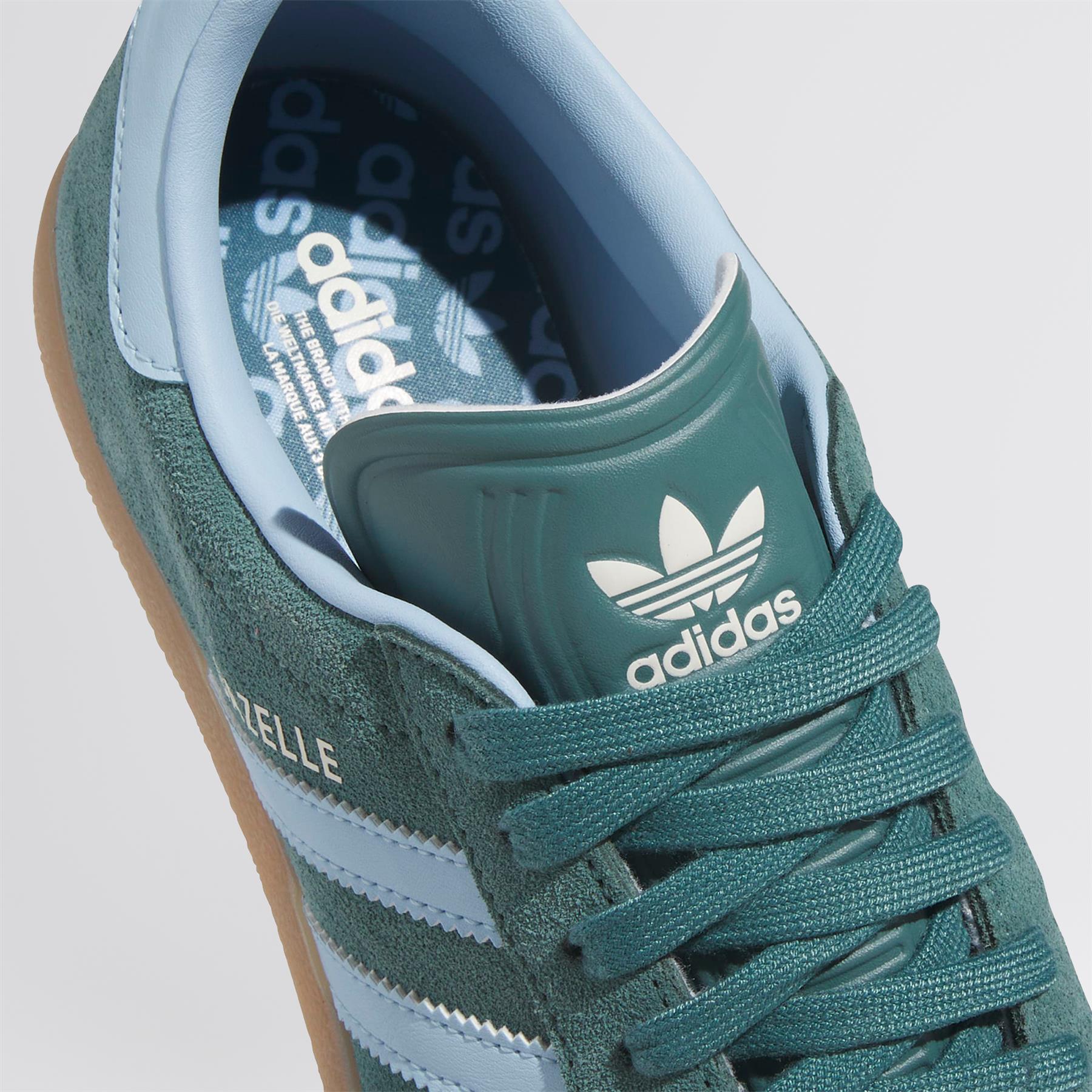 adidas Golf Originals Gazelle Spikeless Golf Shoes Preloved Teal
