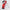 Classic Stand Bag Red Pinstripe