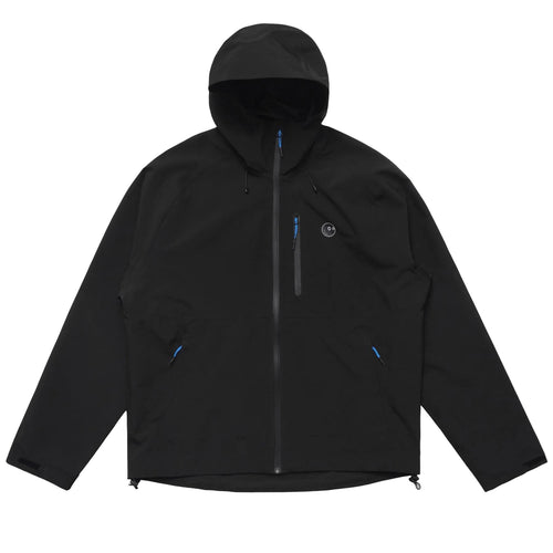 Clark Hooded Rain Jacket Black - AW24