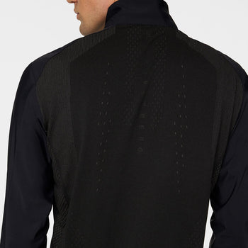 Ollie Tech Quarter Zip Mid Layer Black