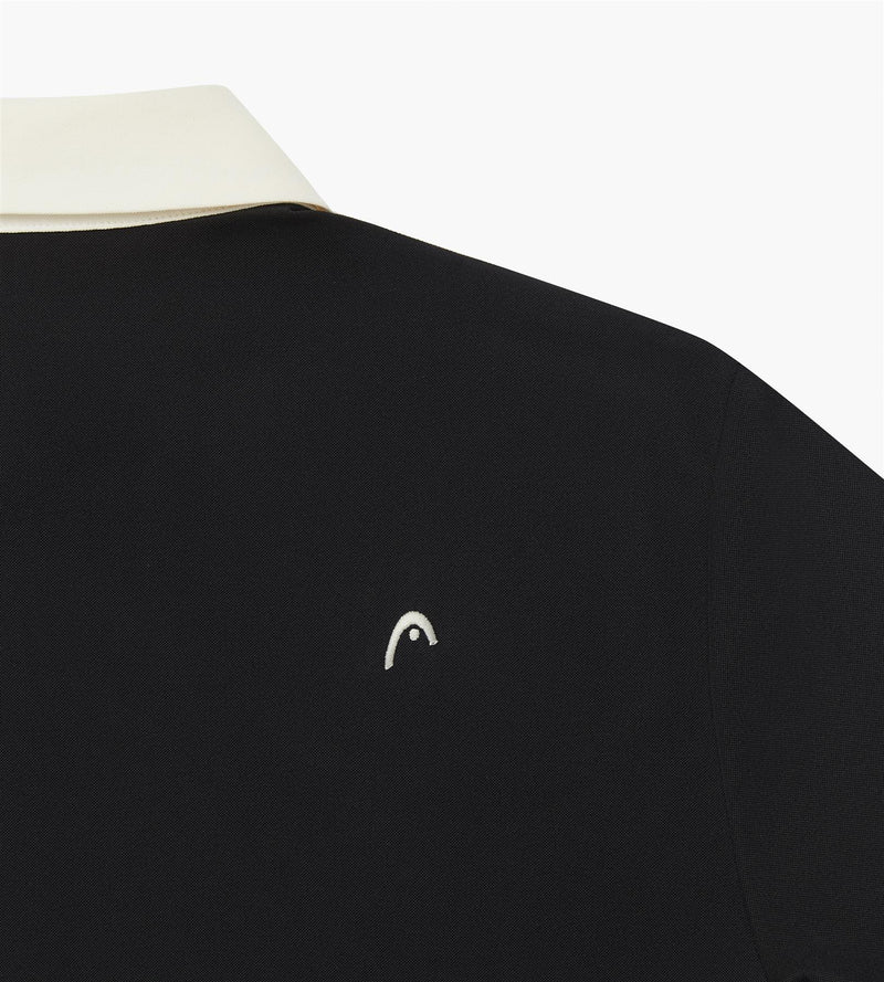 Color Block Polo White/Navy/Black