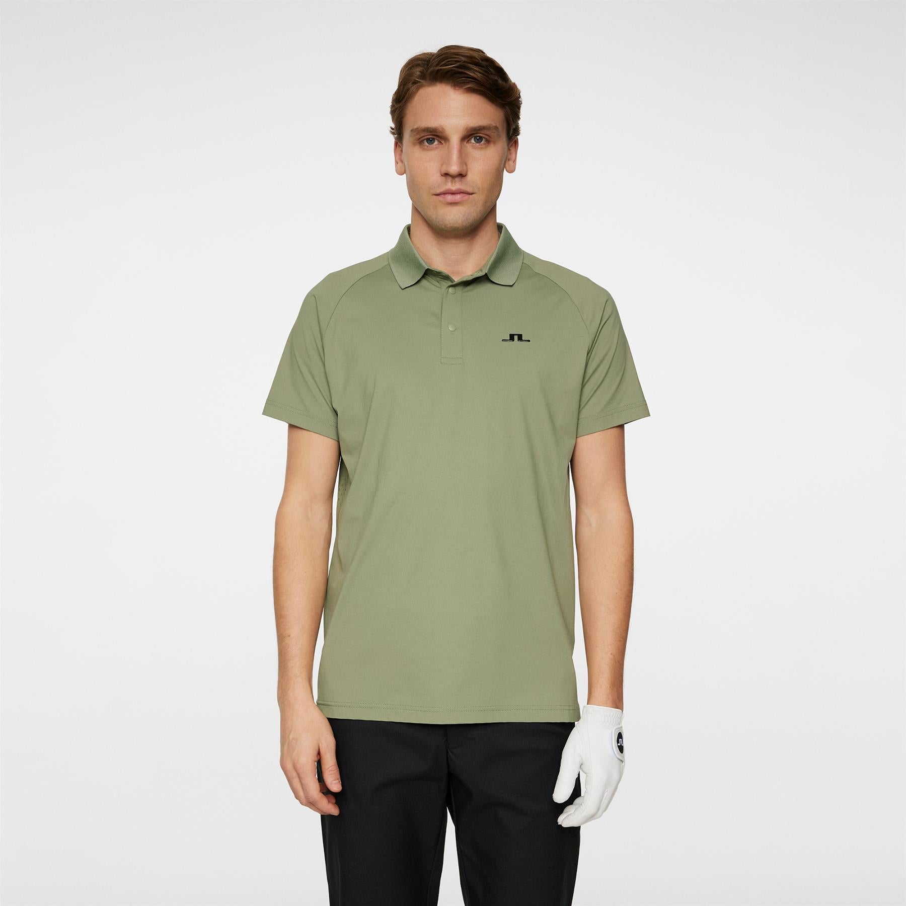 Tech Hybrid Regular Fit Polo Oil Green