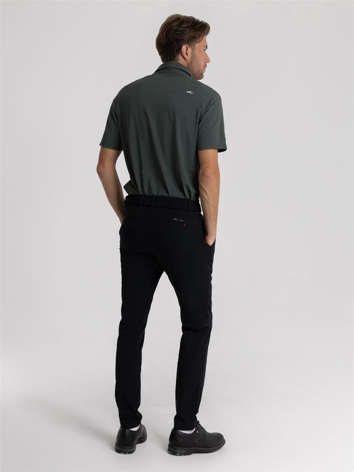 Iver Tailored Fit Trousers Black