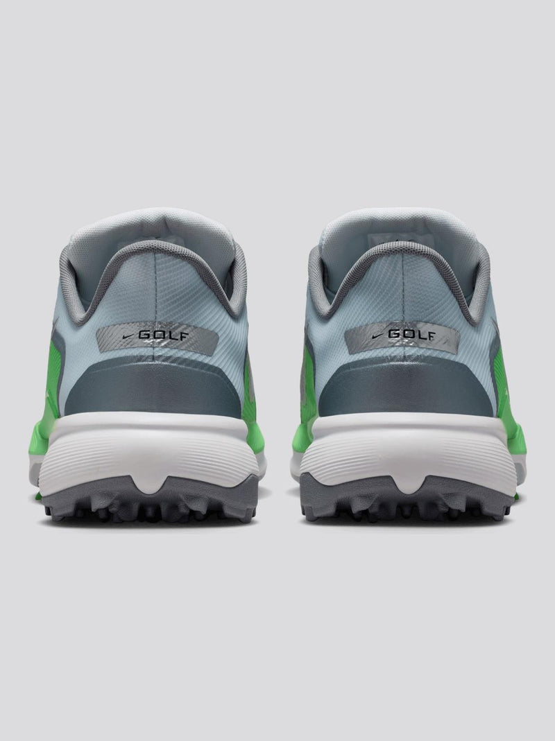 Pegasus 1 Spiked Golf Shoes Football Grey/Black/Illusion Green