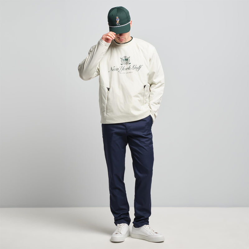 RLX Stretch Hybrid Graphic Pullover Stone Pebble